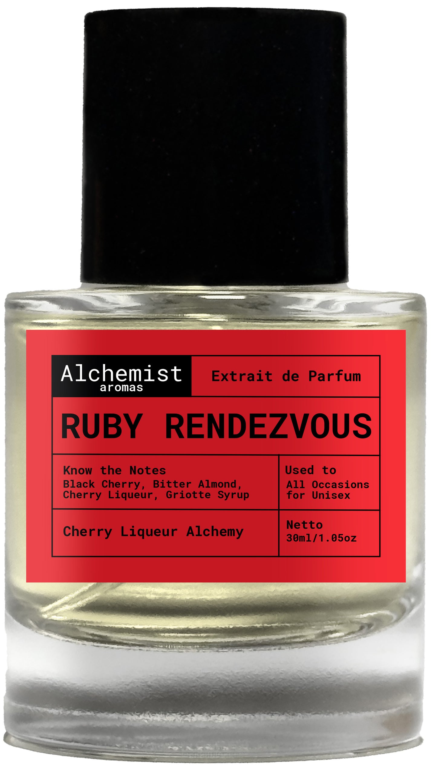 Ruby Rendezvous extrait de parfum by Lost Cherry with notes of black cherry and bitter almond