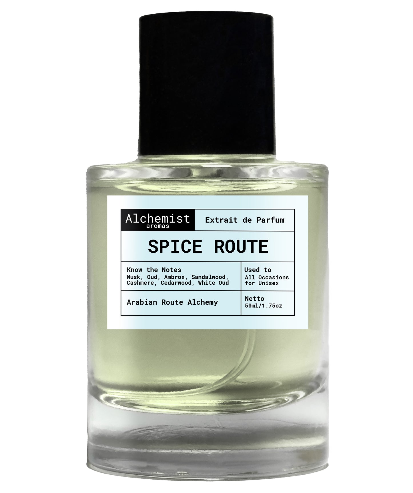 Alchemist Aromas Spice Route Spicy Unisex Perfume Extrait Bottle for All Occasions